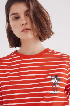 Springfield Camiseta gráfica Mickey Mouse