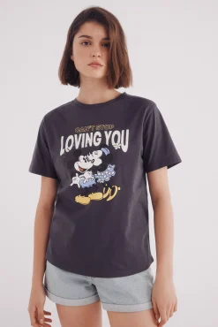 Springfield Camiseta gráfica Mickey Mouse