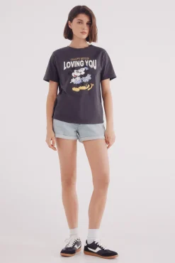 Springfield Camiseta gráfica Mickey Mouse