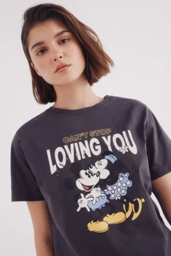 Springfield Camiseta gráfica Mickey Mouse