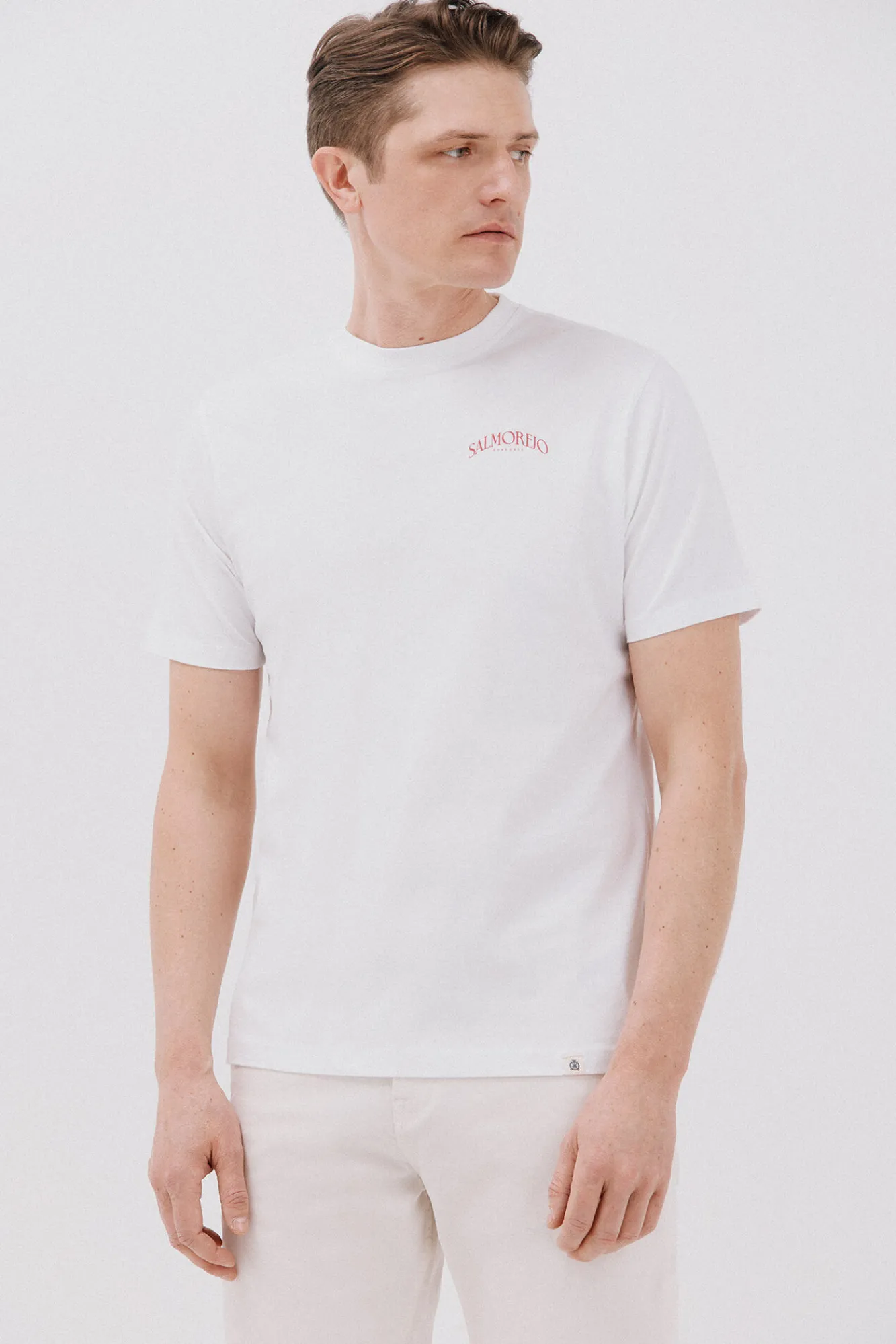 Cortefiel Camiseta gráfica salmorejo