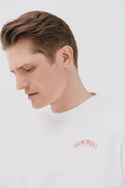 Cortefiel Camiseta gráfica salmorejo