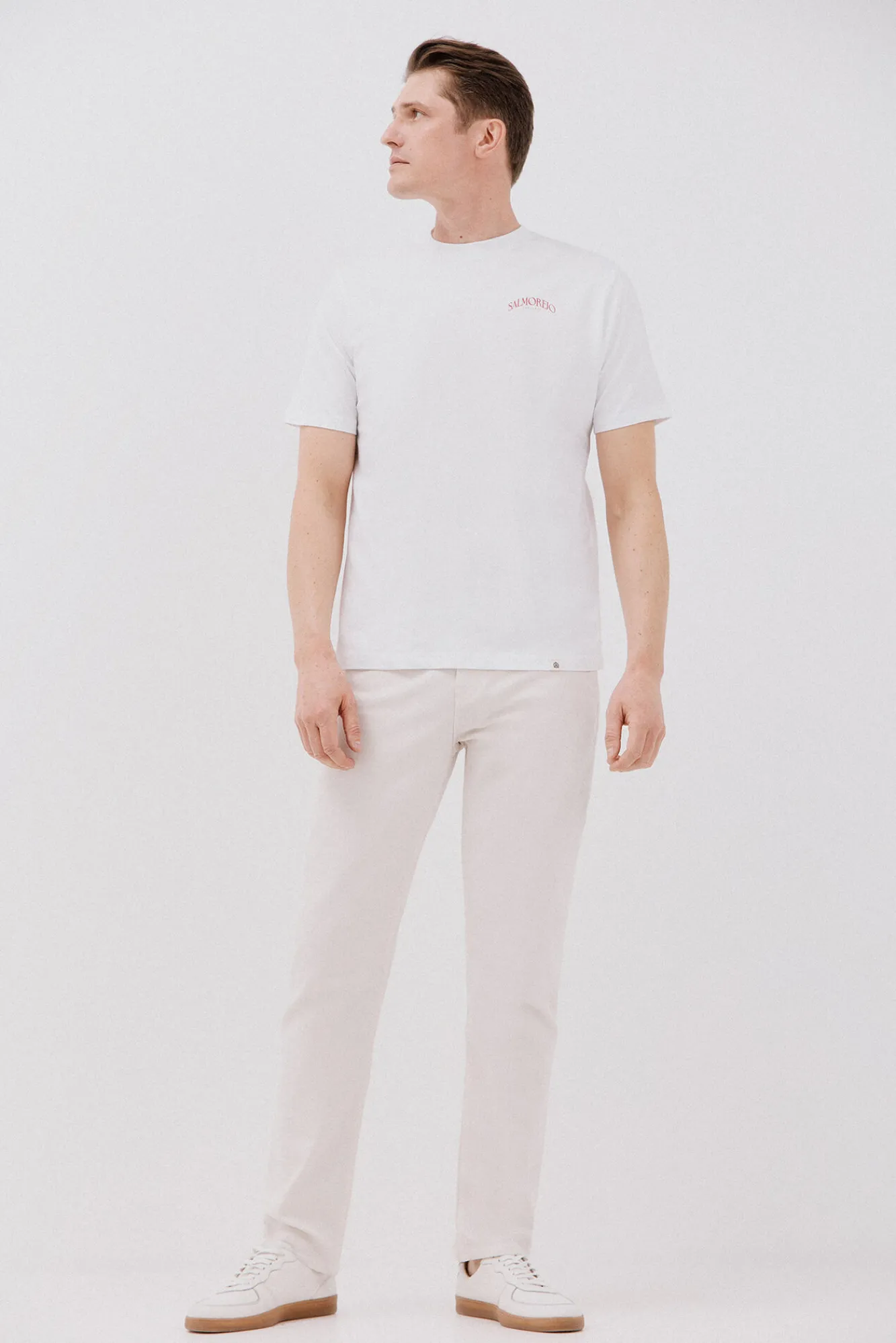 Cortefiel Camiseta gráfica salmorejo