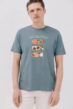Cortefiel Camiseta gráfica tostas