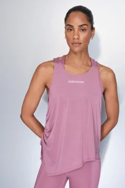Dash and Stars Camiseta halter asimétrica
