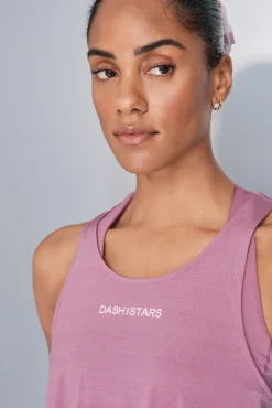 Dash and Stars Camiseta halter asimétrica