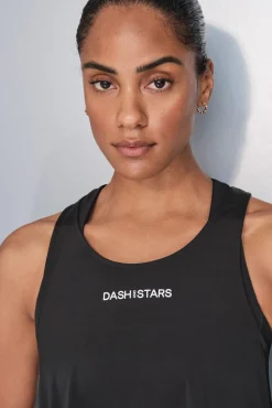 Dash and Stars Camiseta halter asimétrica