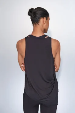 Dash and Stars Camiseta halter asimétrica