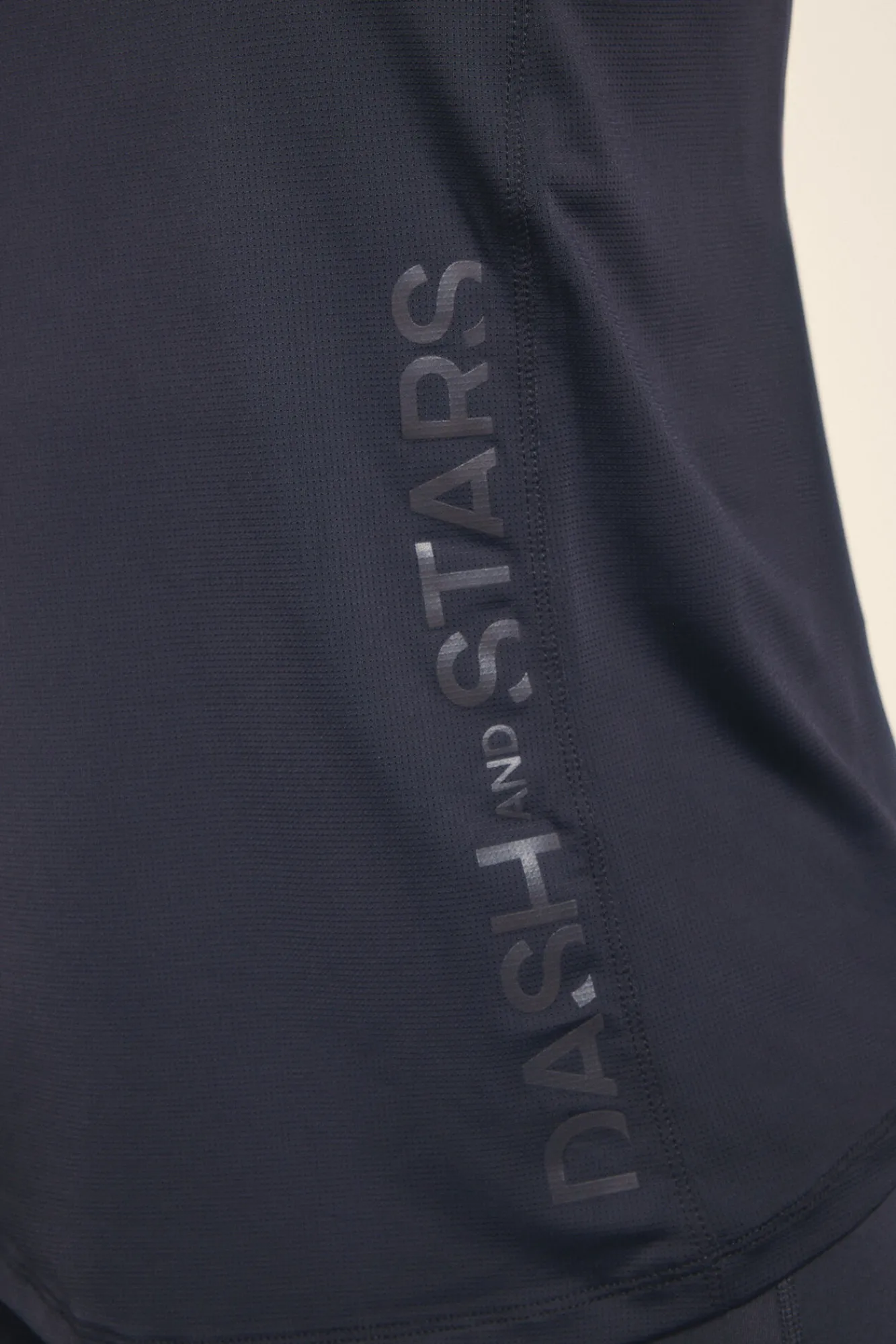 Dash and Stars Camiseta halter negra