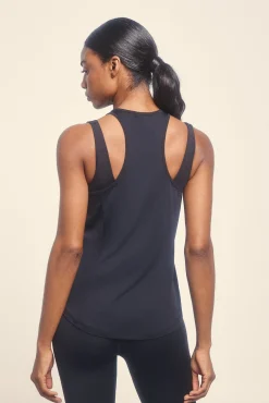 Dash and Stars Camiseta halter negra