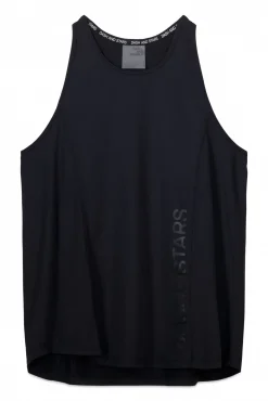 Dash and Stars Camiseta halter negra