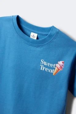 Crianças Springfield Kids Camiseta helado niña