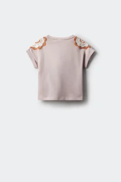Crianças Springfield Kids Camiseta hombros crochet niña