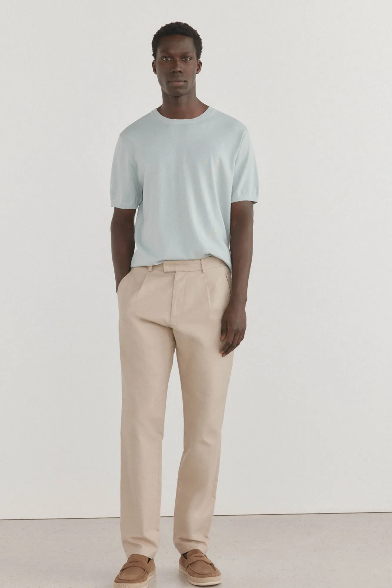 Pedro del Hierro Camiseta jersey premium manga corta algodón