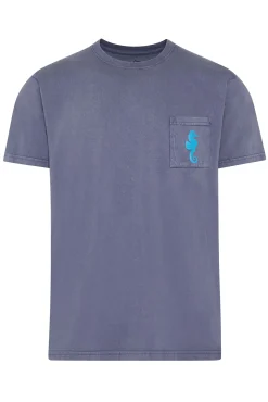 Kiff-Kiff Camiseta kaki print caballito de mar