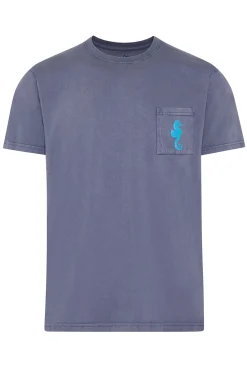 Kiff-Kiff Camiseta kaki print caballito de mar