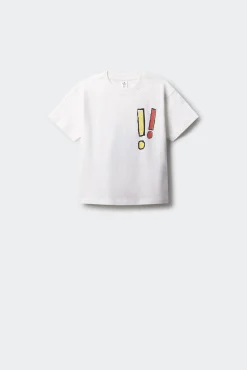 Crianças Springfield Kids Camiseta Letras niño