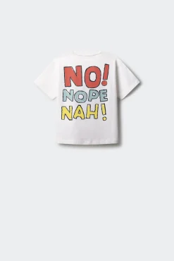 Crianças Springfield Kids Camiseta Letras niño