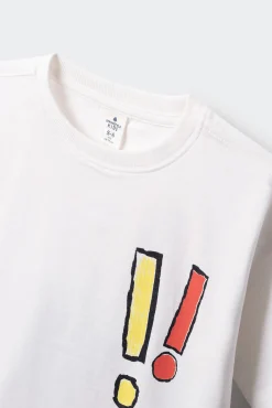 Crianças Springfield Kids Camiseta Letras niño