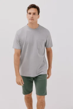 Cortefiel Camiseta lisa slub
