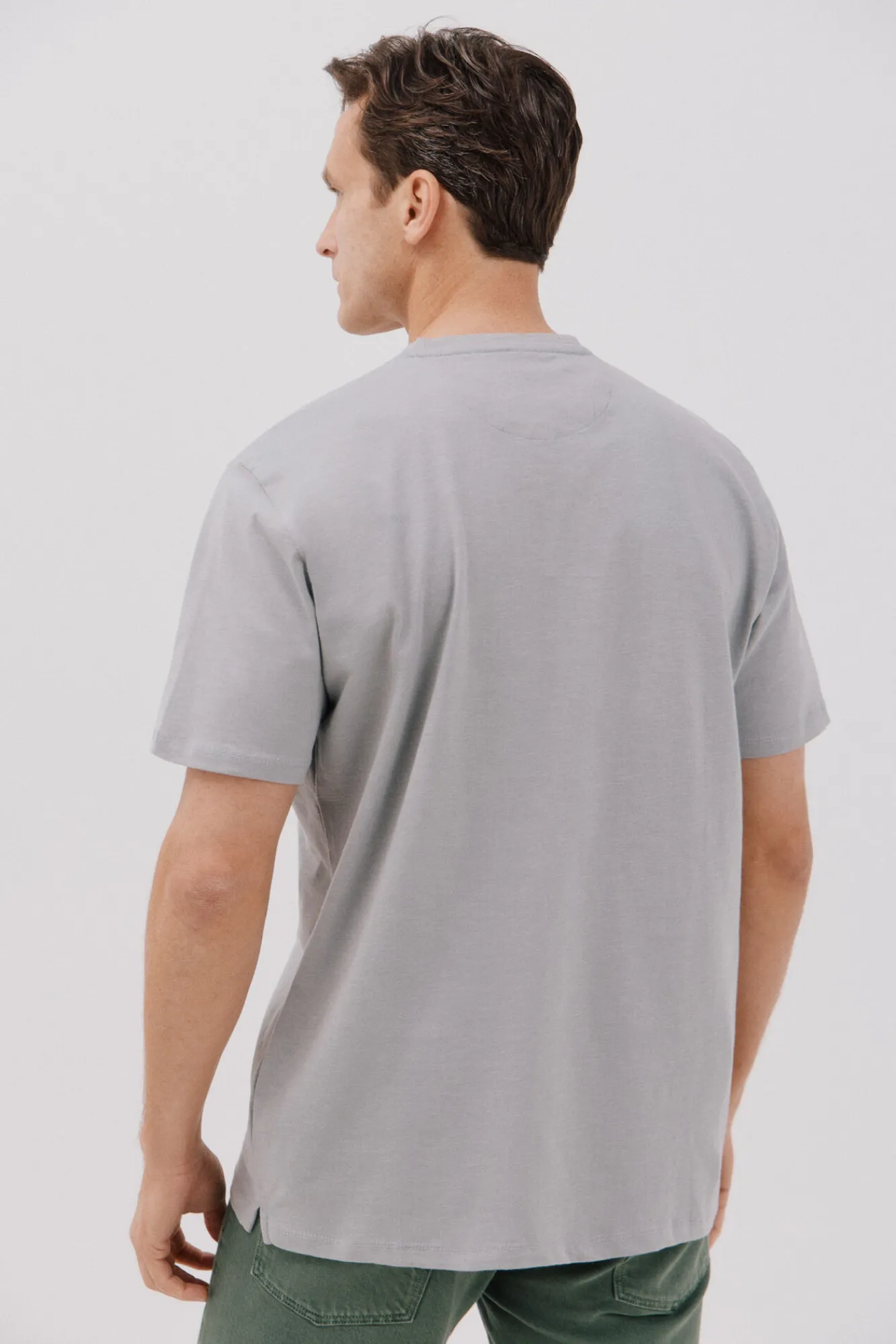 Cortefiel Camiseta lisa slub