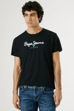 Pepe Jeans Camiseta Logo Estampado Fit Regular