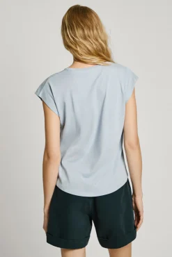 Pepe Jeans Camiseta logo estampado fit slim