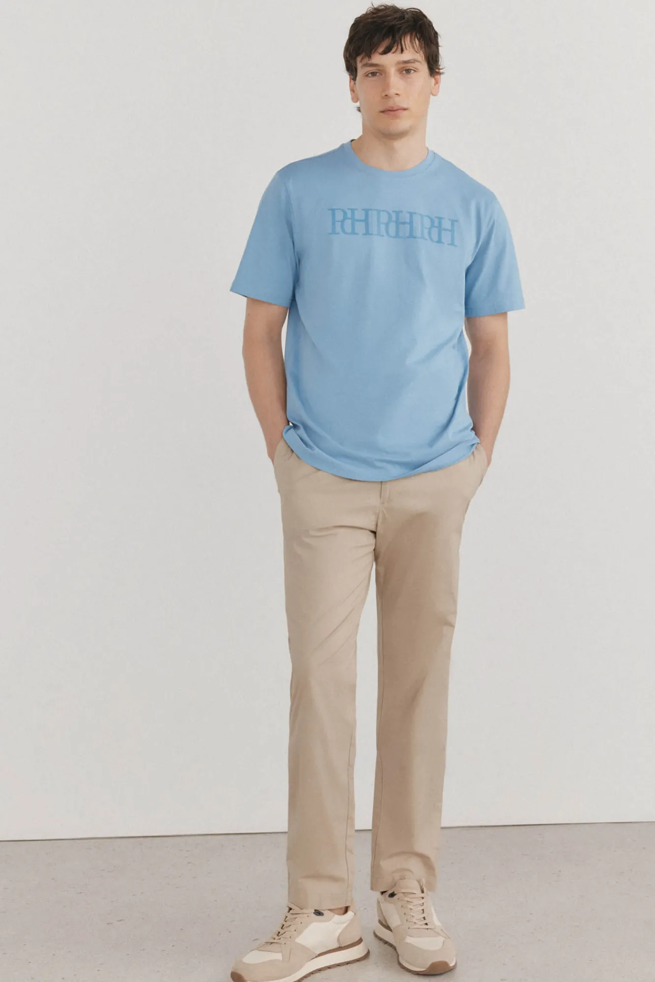 Pedro del Hierro Camiseta logo grande fantasía