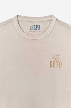 OOTO Camiseta logo lavada