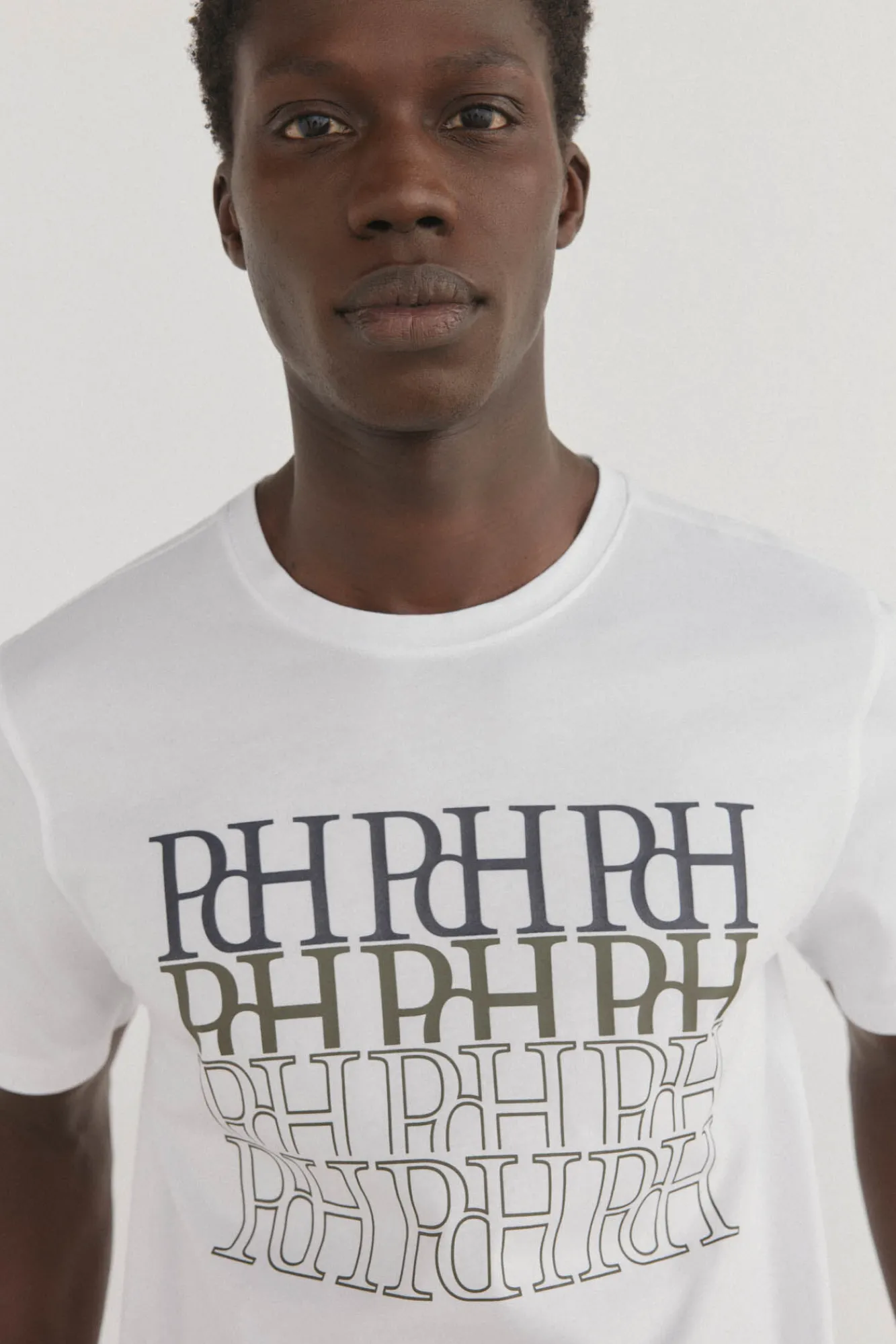 Pedro del Hierro Camiseta logos estampados