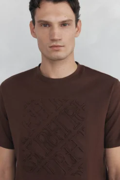 Pedro del Hierro Camiseta logos relieve