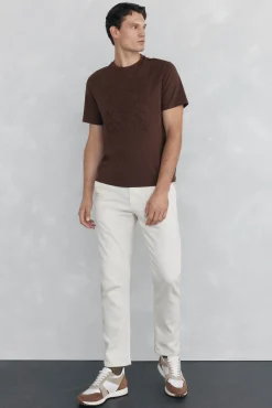 Pedro del Hierro Camiseta logos relieve