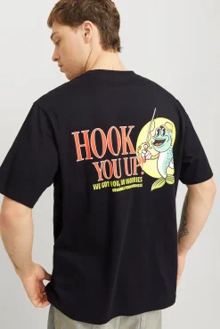 Jack & Jones Camiseta loose fit manga corta