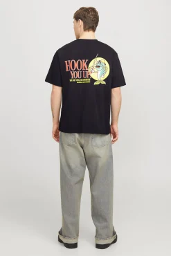 Jack & Jones Camiseta loose fit manga corta