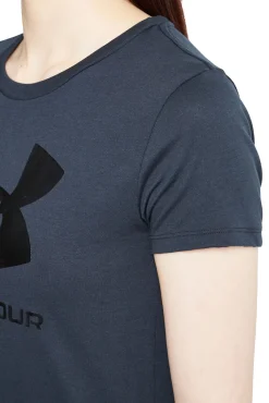 Under Armour Camiseta maga corta negra