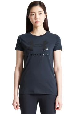 Under Armour Camiseta maga corta negra
