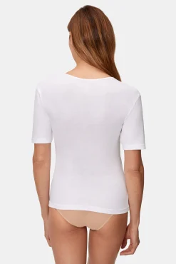 Playtex Camiseta manga corta 100% algodón térmica con doble capa