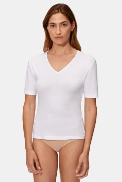Playtex Camiseta manga corta 100% algodón térmica con doble capa