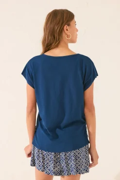 Women'secret Camiseta manga corta brillo
