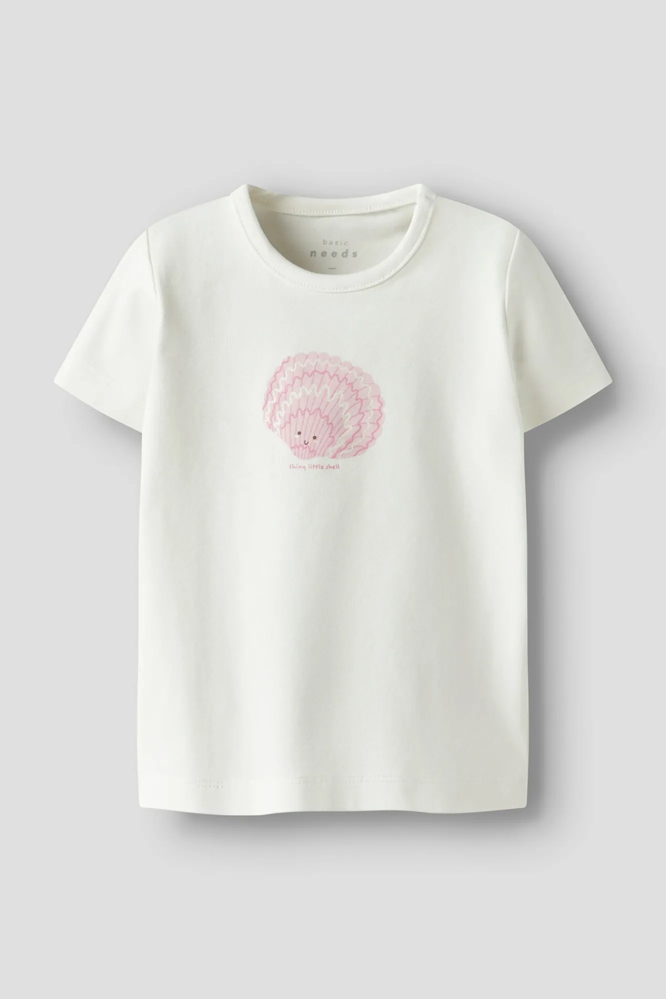 Crianças Name it Camiseta manga corta de algodón orgánico