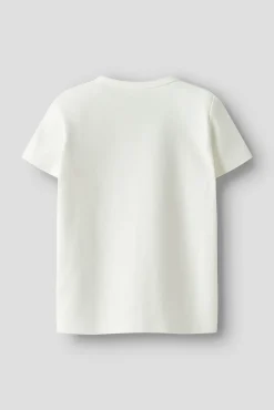 Crianças Name it Camiseta manga corta de algodón orgánico