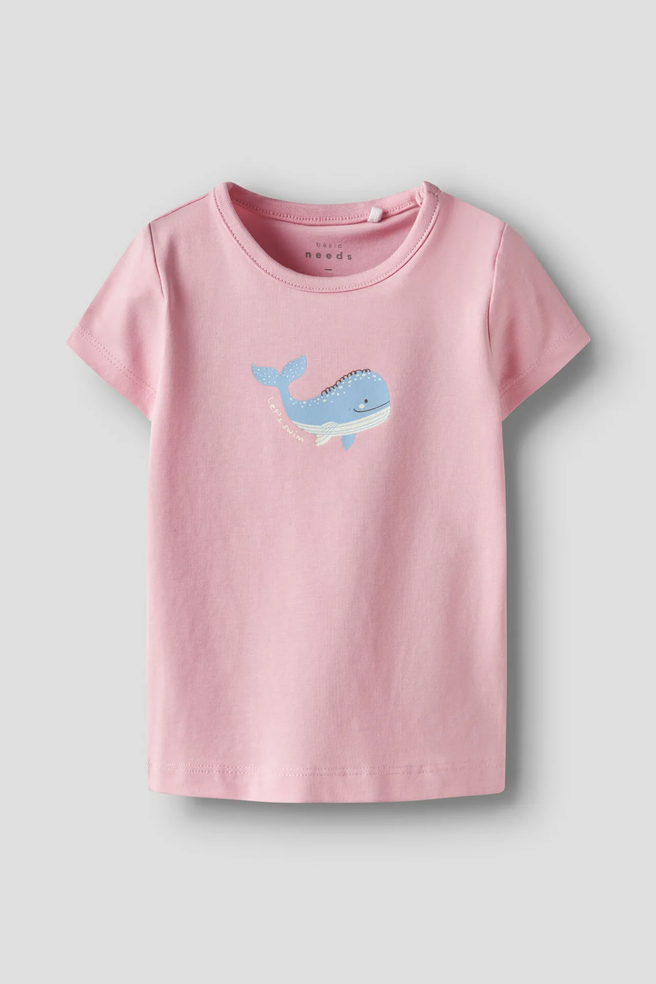 Crianças Name it Camiseta manga corta de algodón orgánico
