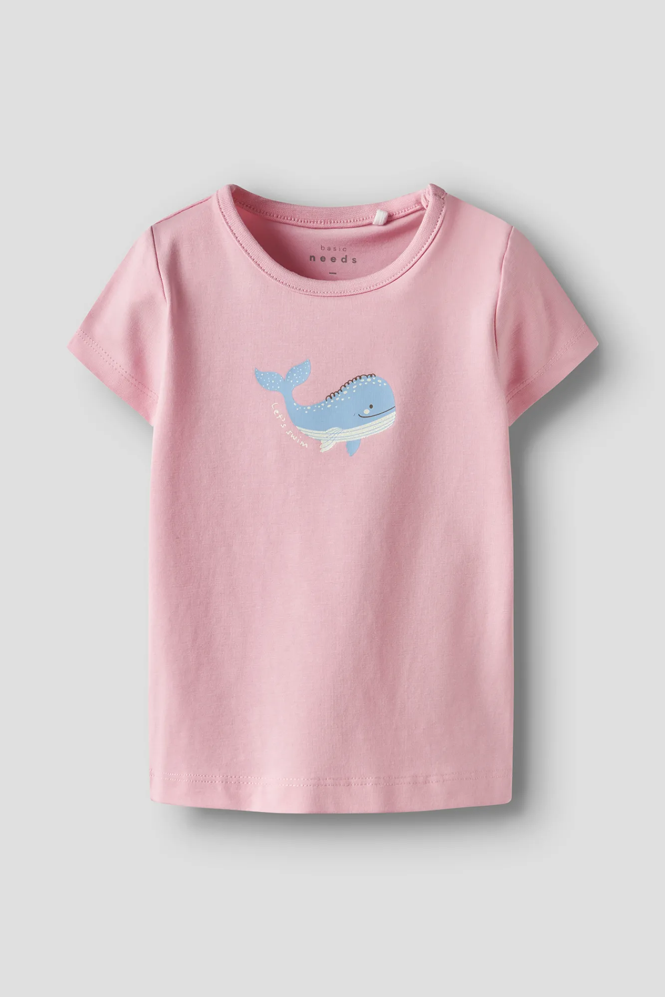 Crianças Name it Camiseta manga corta de algodón orgánico
