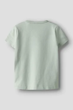 Crianças Name it Camiseta manga corta de algodón orgánico