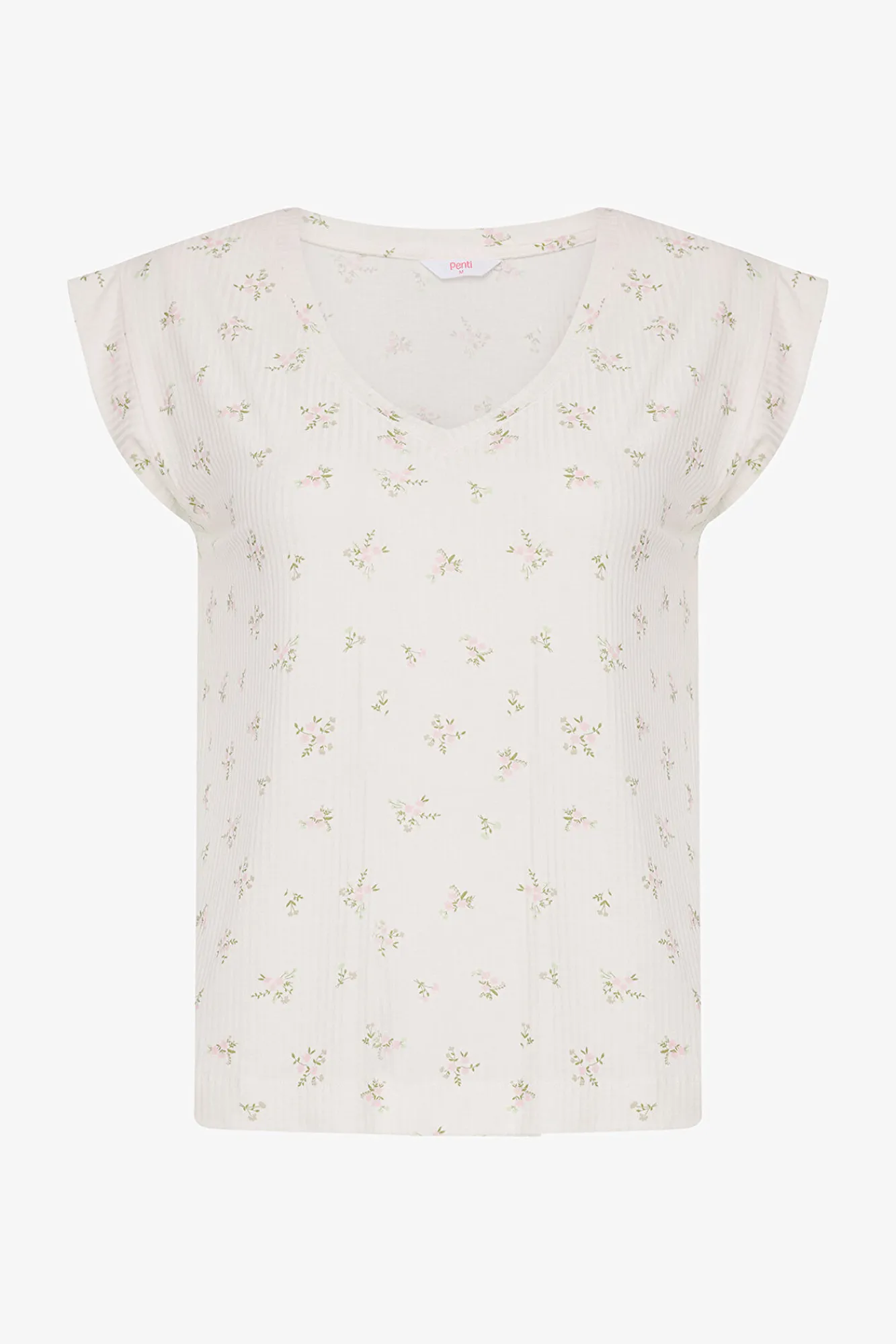 Penti Camiseta manga corta de pijama flores