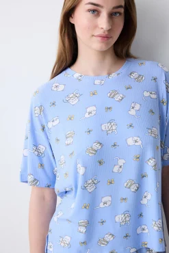 Penti Camiseta manga corta de pijama estampada