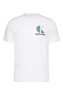 Calvin Klein Camiseta manga corta logo bauhaus.