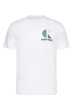 Calvin Klein Camiseta manga corta logo bauhaus.