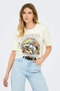 Only Camiseta manga corta regular fit