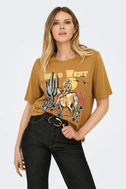 Only Camiseta manga corta regular fit